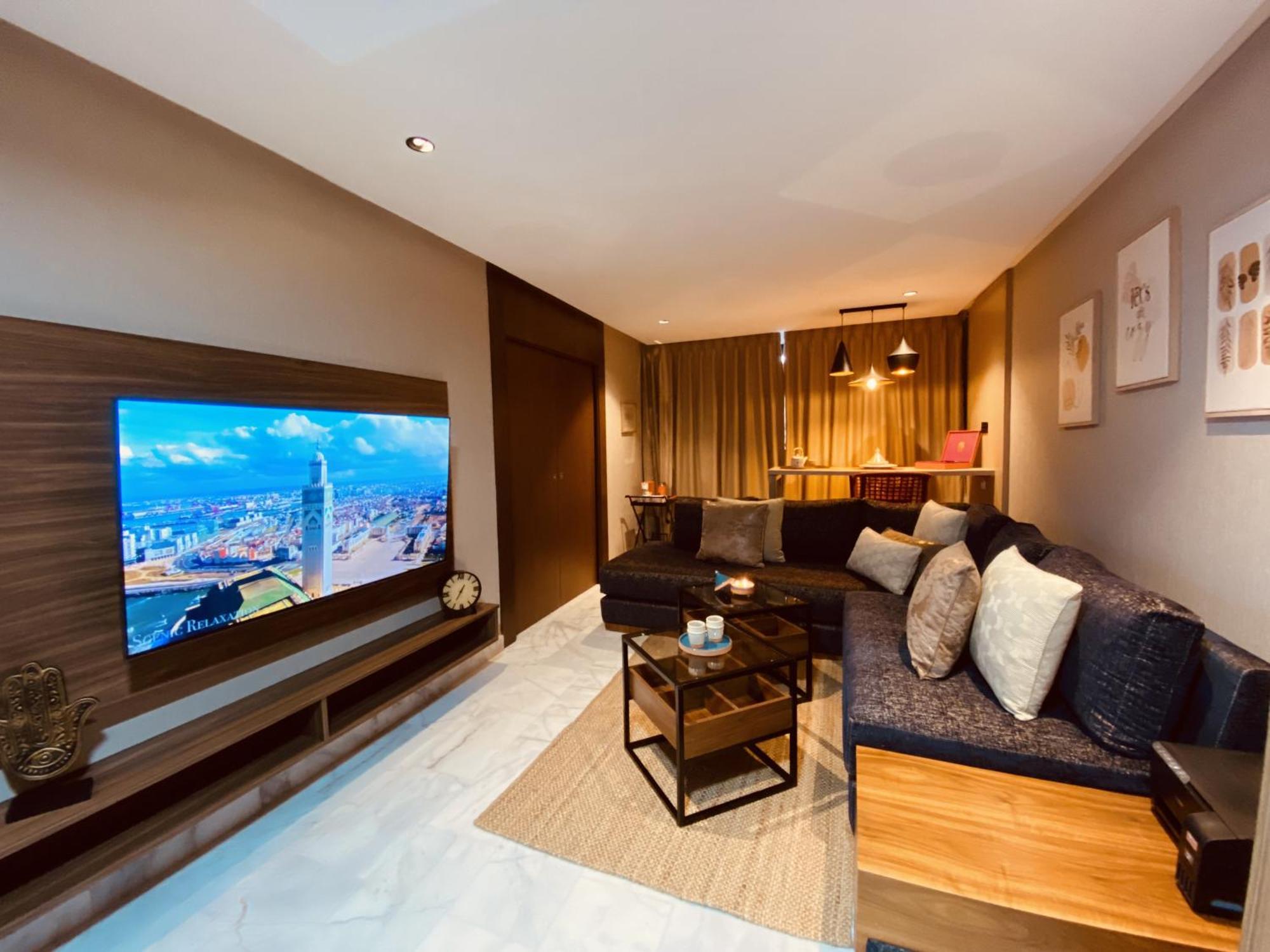 Luxury In 公寓 卡萨布兰卡